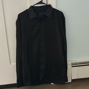 Men’s black dress shirt